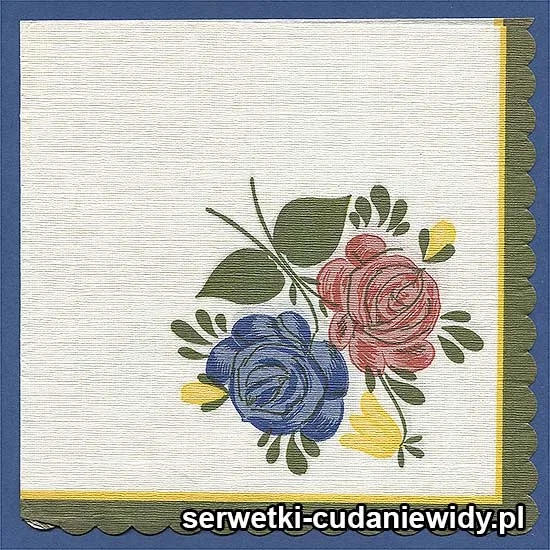OLD2757 Serwetka Z Lat 80 -Tych