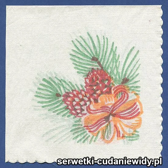 OLD2795 Serwetka Z Lat 70 -Tych