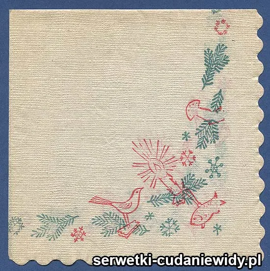 OLD2800 Serwetka Z Lat 60 -Tych