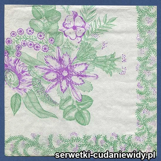 OLD2802 Serwetka Z Lat 70 -Tych