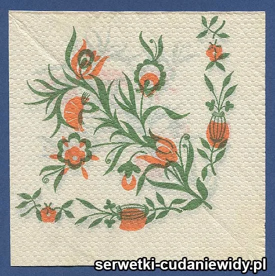 OLD2813 Serwetka Z Lat 80 -Tych