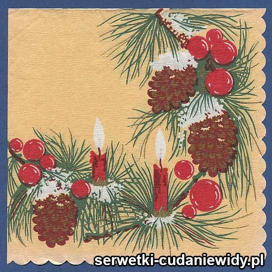 OLD2825 Serwetka Z Lat 80 -Tych
