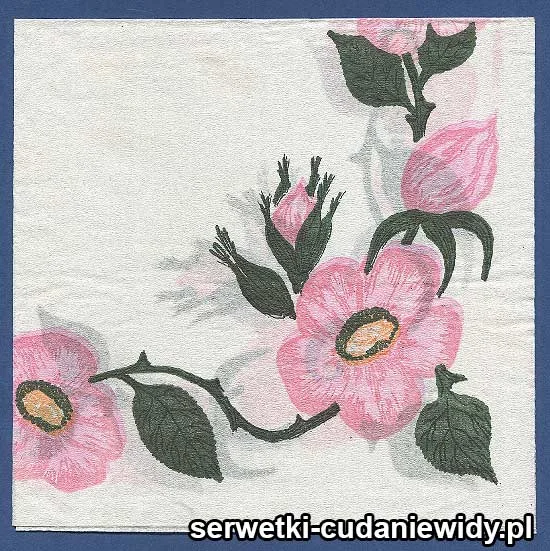 OLD2838 Serwetka Z Lat 60 -Tych