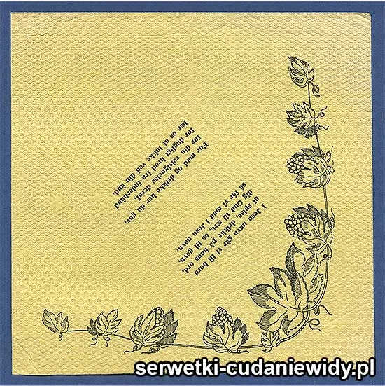 OLD2847 Serwetka Z Lat 70 -Tych