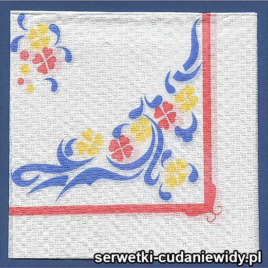OLD2870 Serwetka Z Lat 80 -Tych