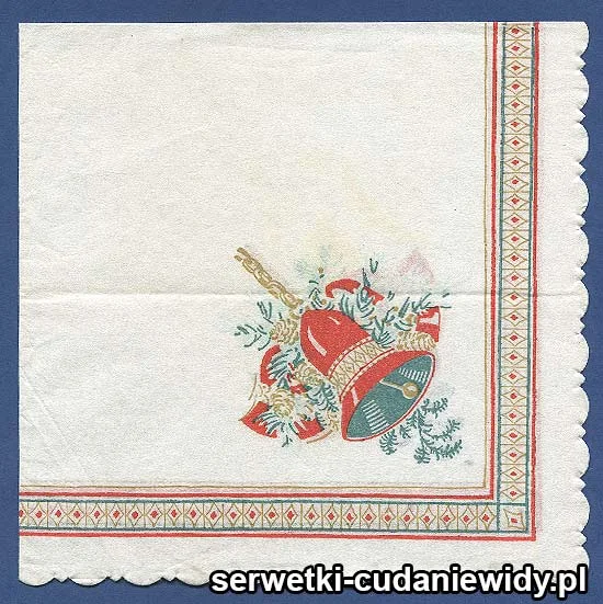 OLD2881 Serwetka Z Lat 60 -Tych