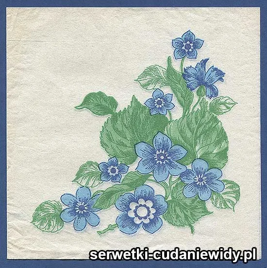 OLD2940 Serwetka Z Lat 60 -Tych