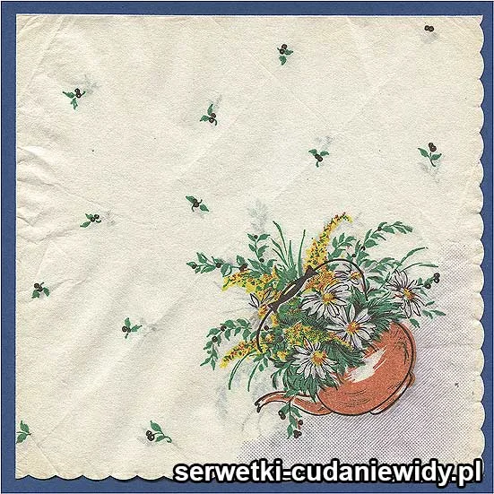 OLD2942 Serwetka Z Lat 60 -Tych