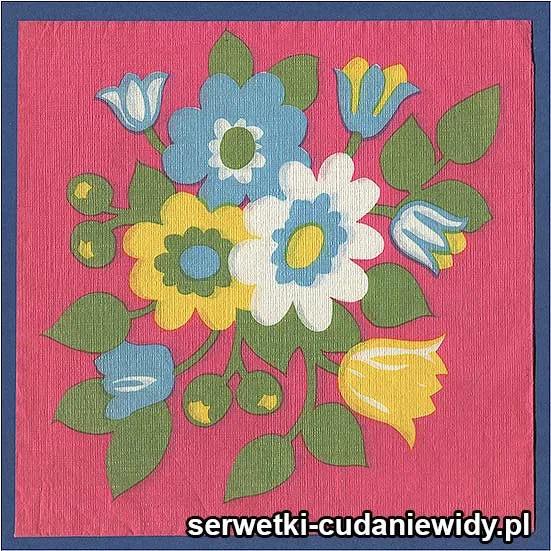 OLD2945 Serwetka Z Lat 80 -Tych