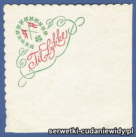 OLD2956 Serwetka Z Lat 60 -Tych