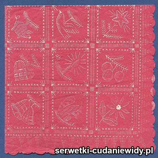 OLD2958 Serwetka Z Lat 70 -Tych