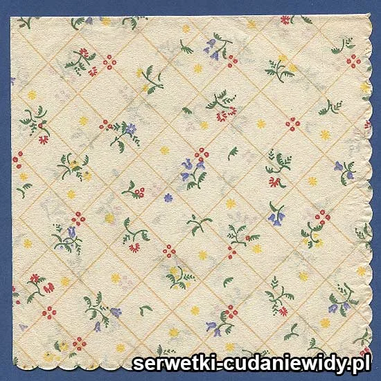 OLD2979 Serwetka Z Lat 60 -Tych