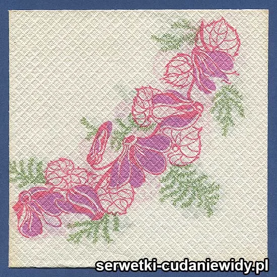 OLD2989 Serwetka Z Lat 80 -Tych