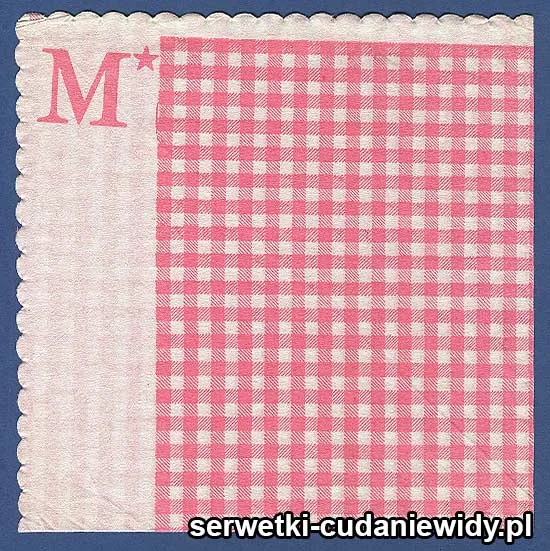 OLD3021 Serwetka Z Lat 80 -Tych