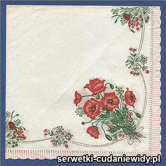 OLD3035 Serwetka Z Lat 70 -Tych