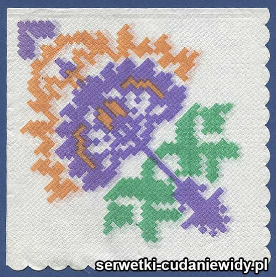 OLD3048 Serwetka Z Lat 80 -Tych