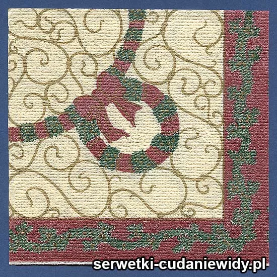 OLD3057 Serwetka Z Lat 70 -Tych