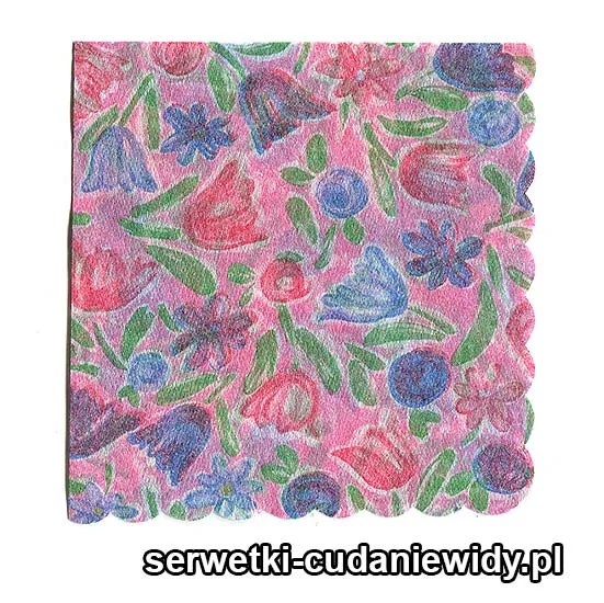 OLD3298 Serwetka Z Lat 80 -Tych