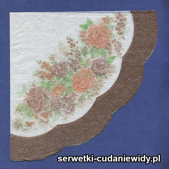 OLD3334 Serwetka Z Lat 80 -Tych