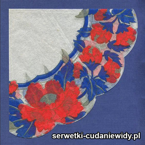 OLD3341 Serwetka Z Lat 80 -Tych