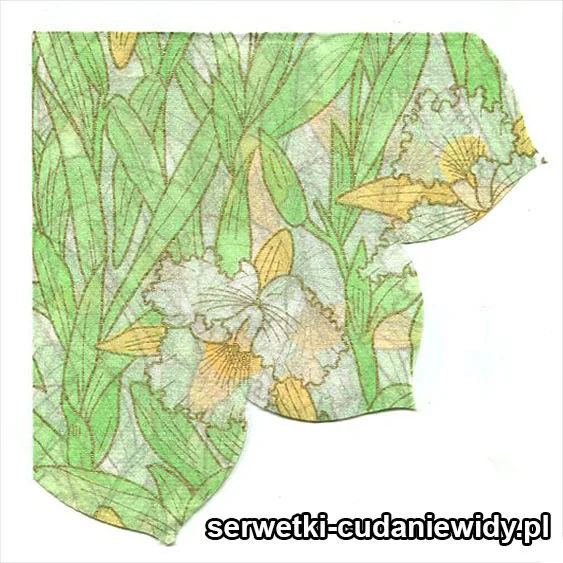 OLD3362 Serwetka Z Lat 80 -Tych