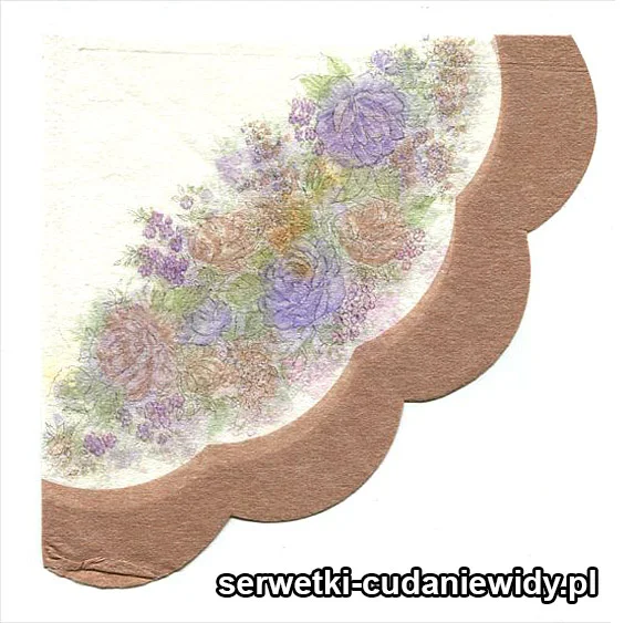 OLD3384 Serwetka Z Lat 80 -Tych