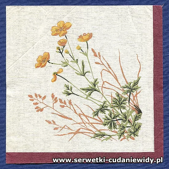 OLD365 Serwetka Z Lat 70 -Tych