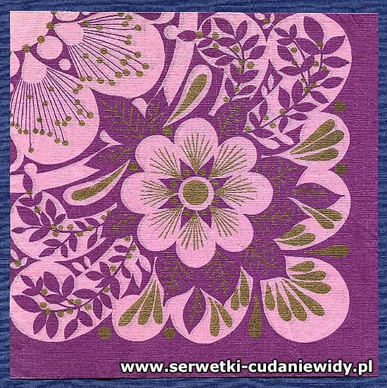 OLD419 Serwetka Z Lat 80 -Tych