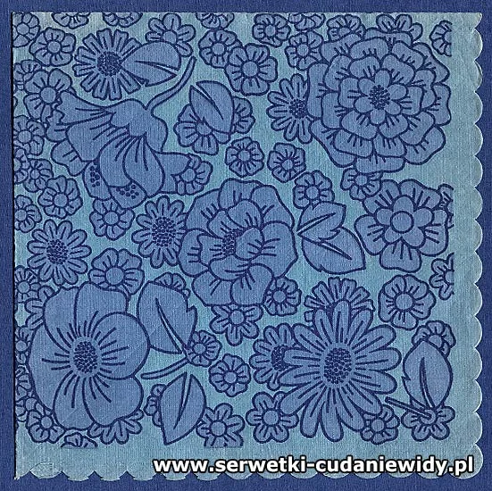 OLD426 Serwetka Z Lat 70 -Tych