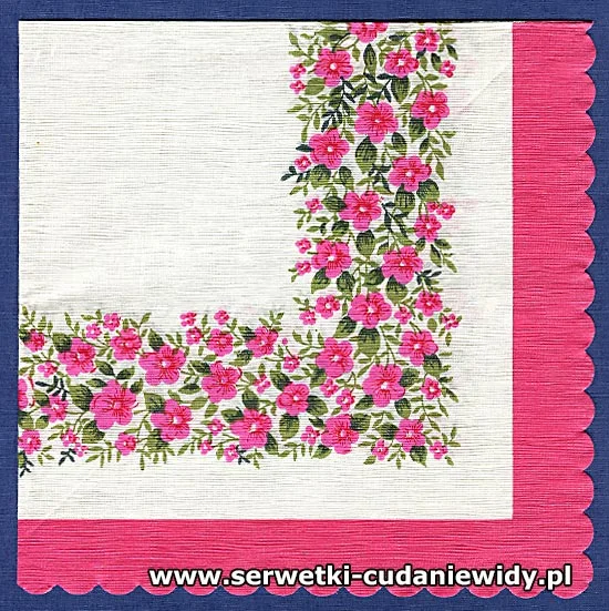 OLD457 Serwetka Z Lat 80 -Tych
