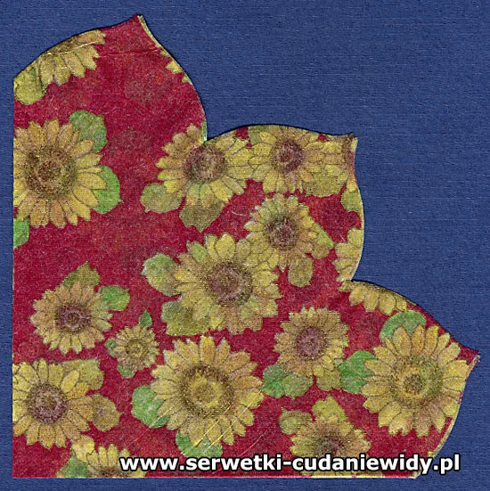 OLD471 Serwetka Z Lat 80 -Tych ( Twz.japońska)