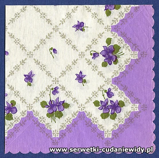 OLD532 Serwetka Z Lat 70 -Tych