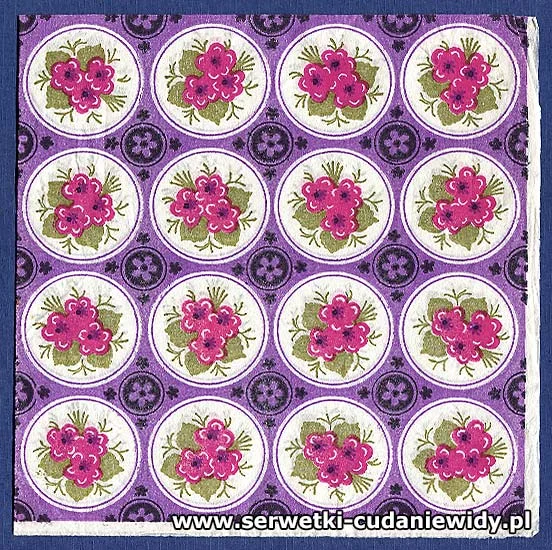 OLD543 Serwetka Z Lat 70 -Tych