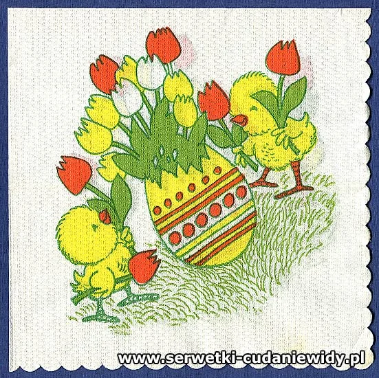 OLD626 Serwetka Z Lat 80 -Tych