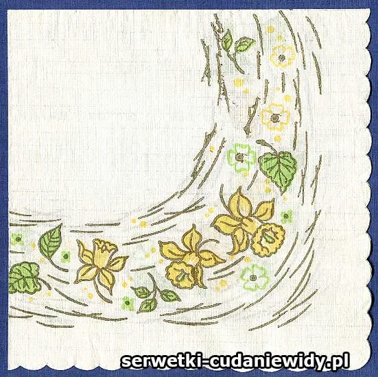 OLD719 Serwetka Z Lat 80 -Tych