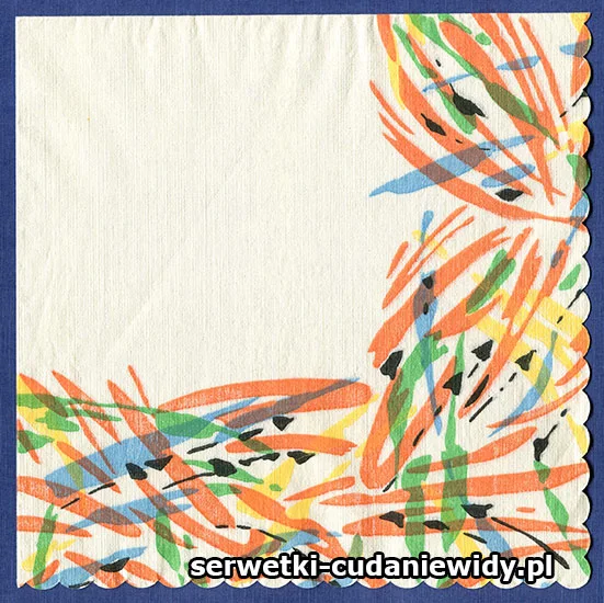 OLD722 Serwetka Z Lat 80 -Tych