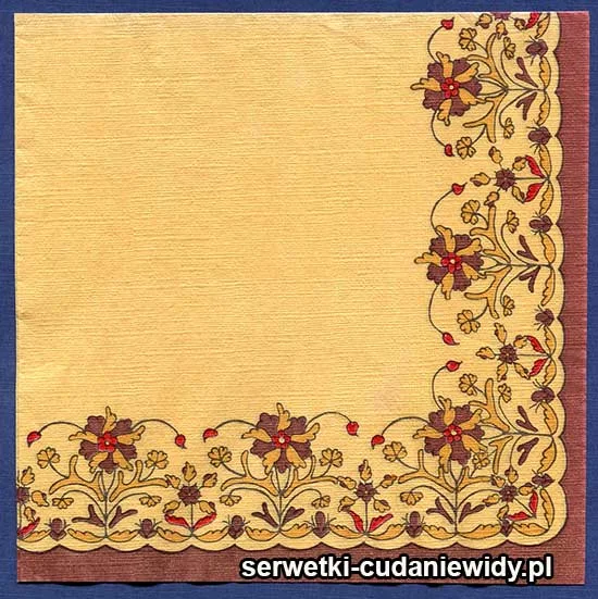 OLD971 Serwetka Z Lat 70 -Tych