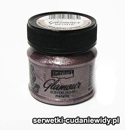 PN511223 Farba Akrylowa Glamour Metaliczna