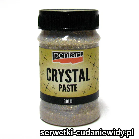 PN517535 Krystaliczna Pasta Połyskująca Złota
