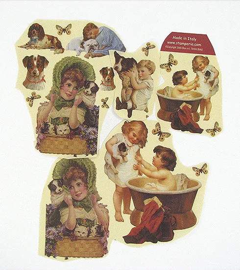 RP0747 Resztki Papieru Stamperia Soft