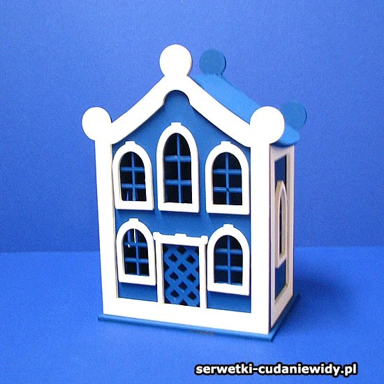 BK-02525 Domek Ze Sklejki