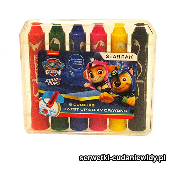 STK518461 Kredki W Sztyfcie Wkręcane