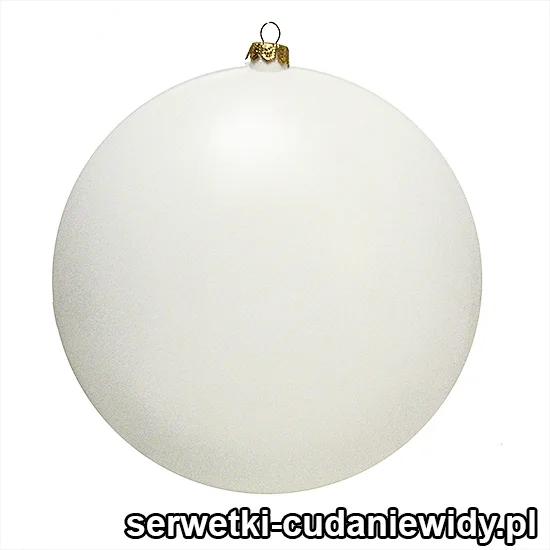SUR20PP Bombka Plastikowa Płaska