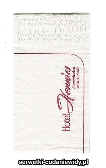 XSR0101 Serwetka Reklamowa