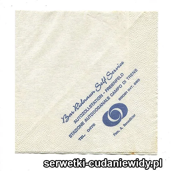 XSR0208 Serwetka Reklamowa