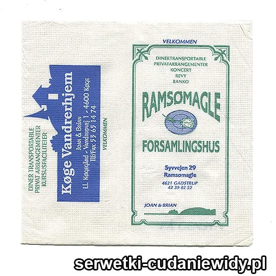 XSR0213 Serwetka Reklamowa