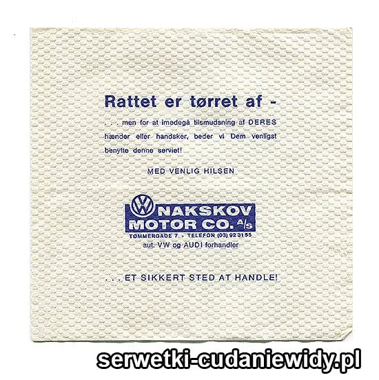 XSR0216 Serwetka Reklamowa