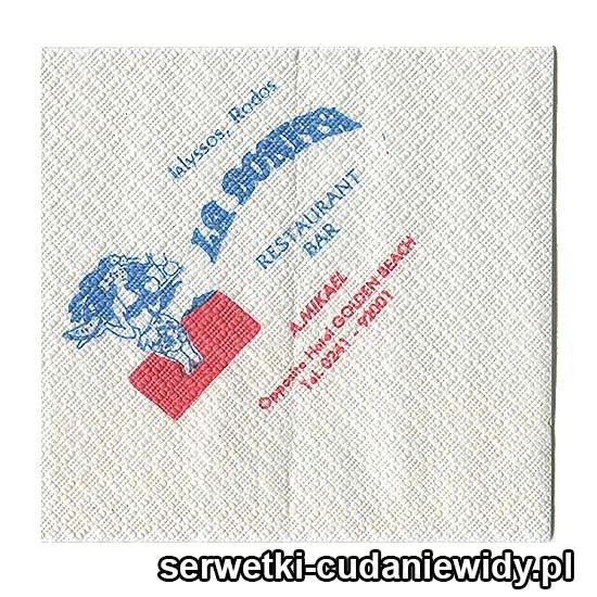XSR0233 Serwetka Reklamowa