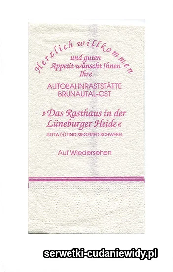 XSR0283 Serwetka Reklamowa