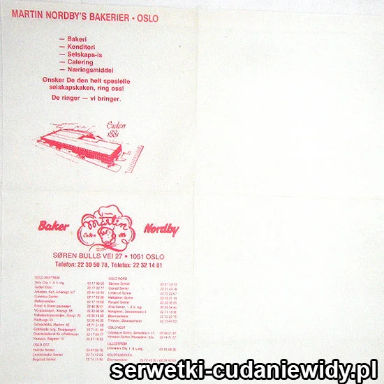 XSR0584 Serwetka Reklamowa